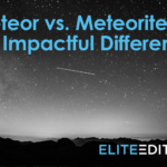 meteor vs. meteorite