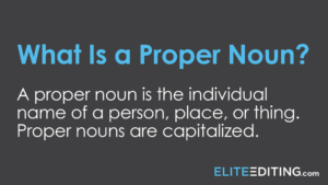 what is a proper noun