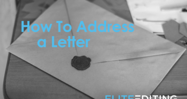 how to address a letter