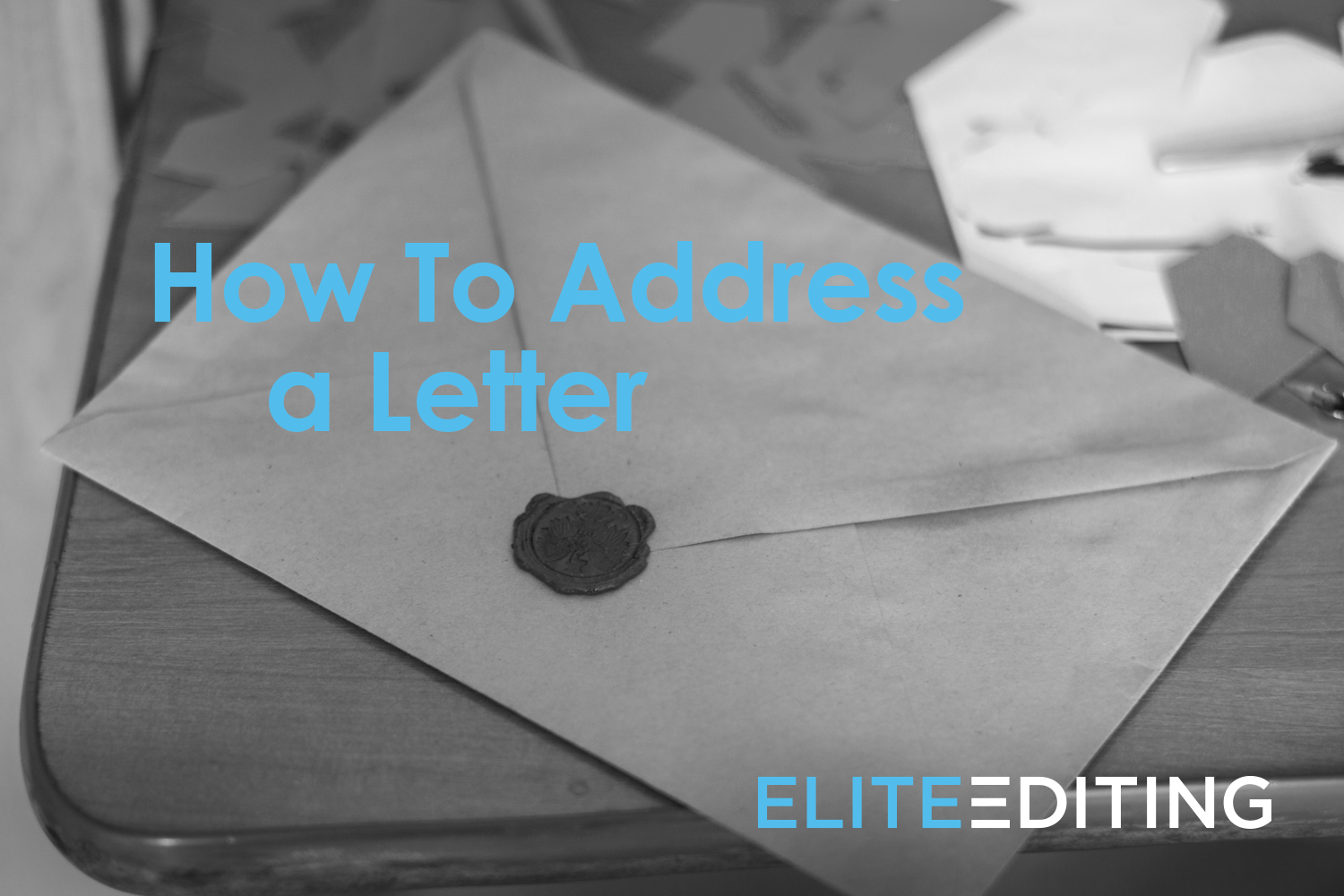 how to address a letter