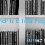 What Is a Title Page?